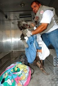 Enfants morts sous les bombardements israéliens