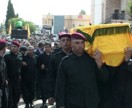 Funérailles combattant Hezbollah mort en Syrie