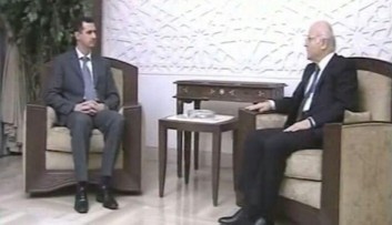 Bachar al Assad et Jean Obeid